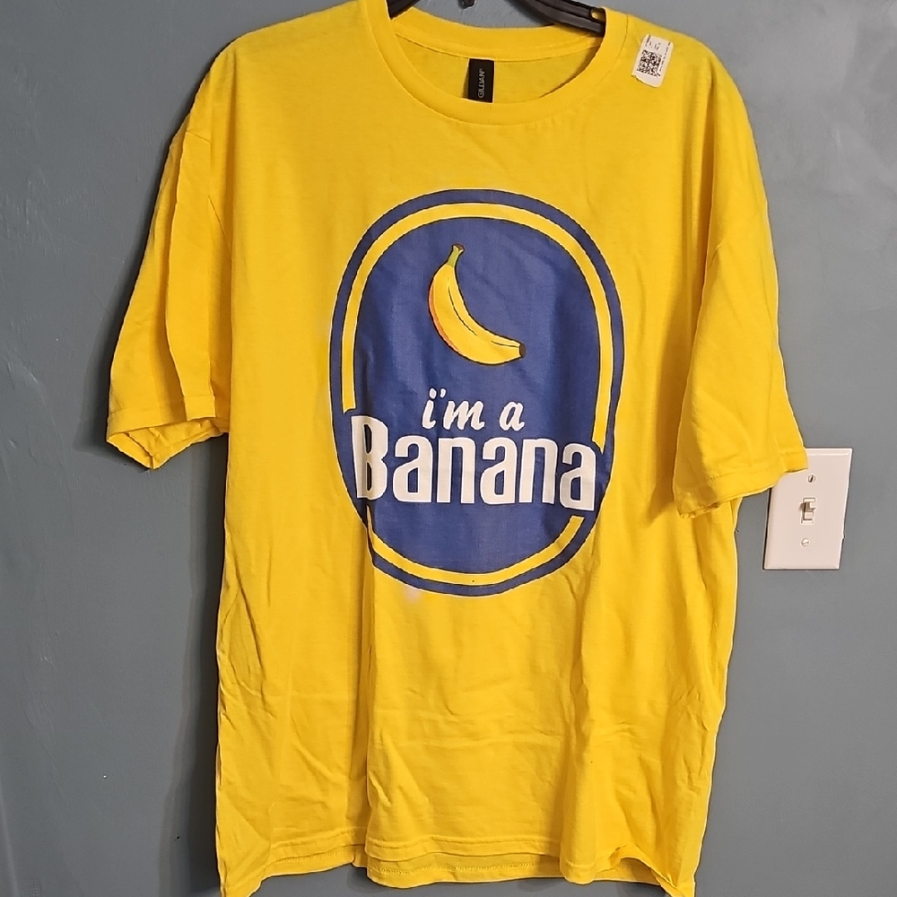 Yellow 'I'm a Banana' Graphic T-Shirt. #1181